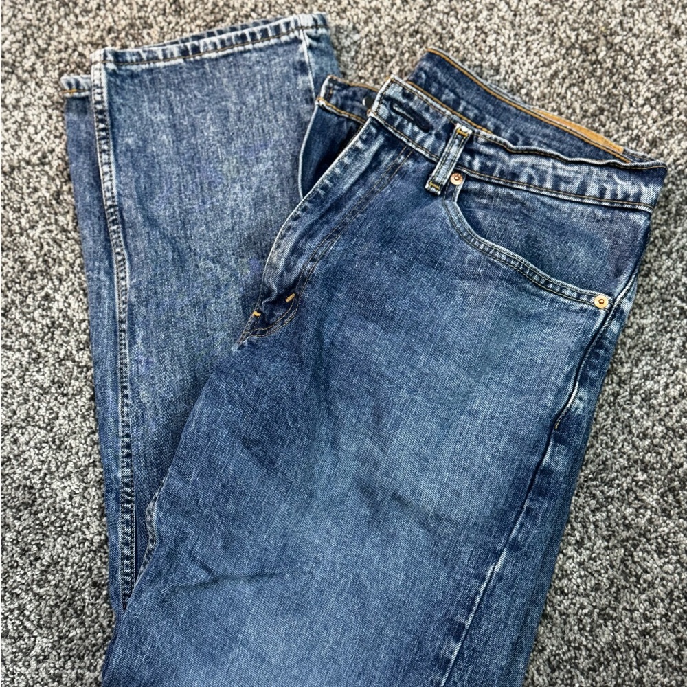 Levi's Men's Straight Blue Jeans